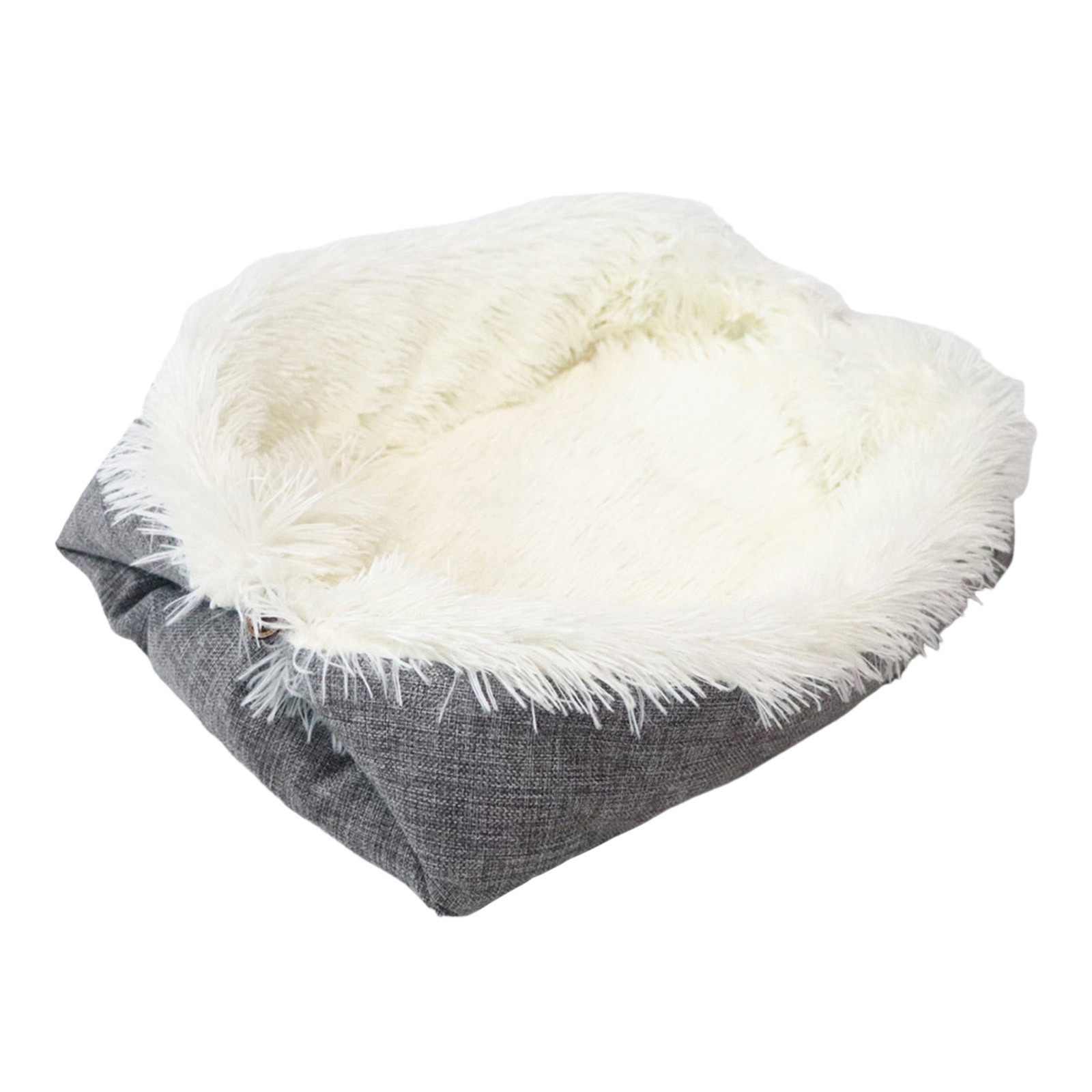 thumbnail image 2 of Cama de gato para gatos de interior Cama de jaula de perro lavable Cama de perro calmante Cama de gato Cama de mascota caliente para perros pequeños medianos y gatos, 2 of 2